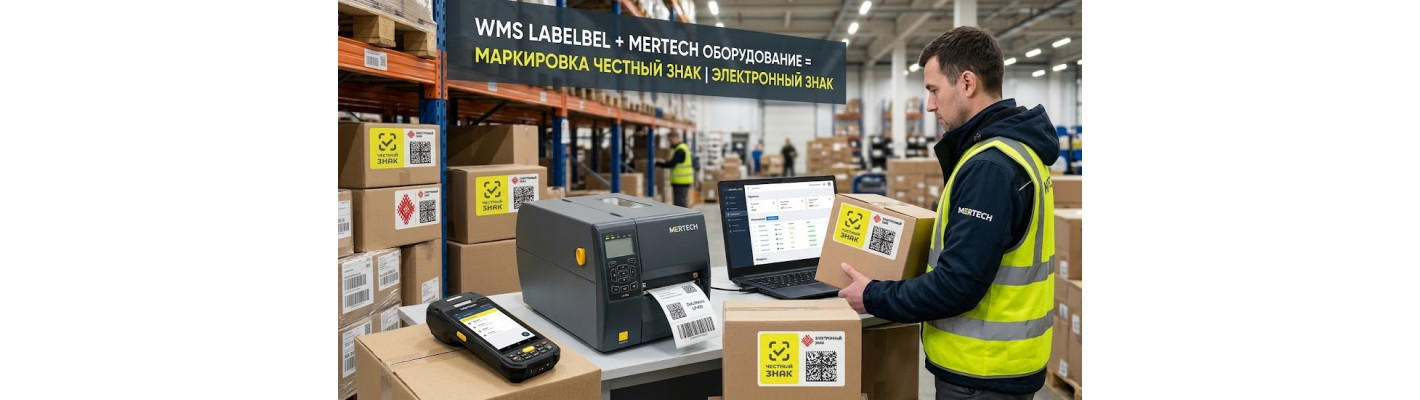 Автоматизация маркировки: «Честный ЗНАК», «Электронный знак» и Labelbel WMS