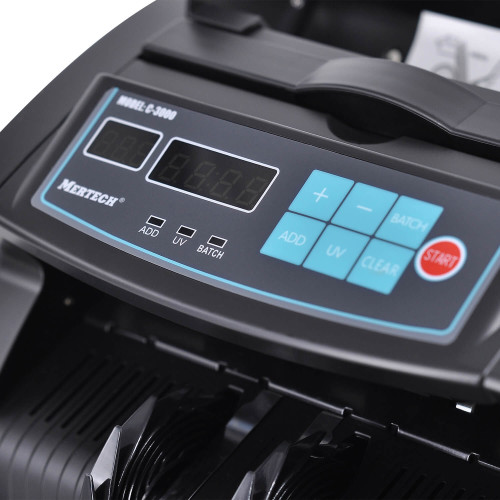Мультивалютный счетчик банкнот MERTECH C-3000 Black