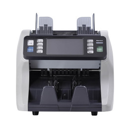 Счетчик банкнот с детектором подлинности MERTECH C-120 DOUBLE CIS MG touch screen