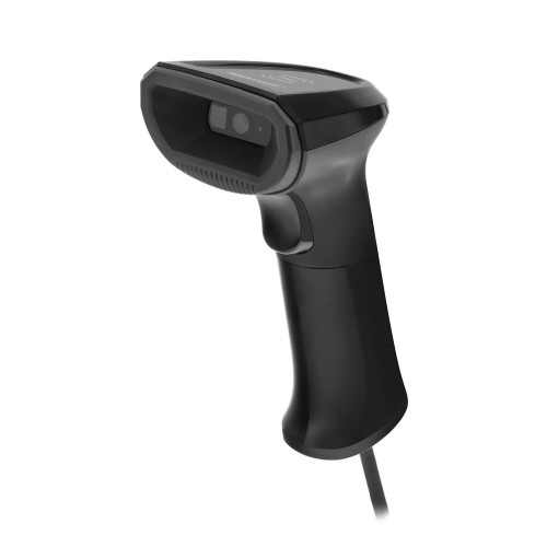 Проводной сканер штрих-кода MERTECH NS031 Ai 2Core P2D USB, USB эмуляция RS232 черный, 3м кабель