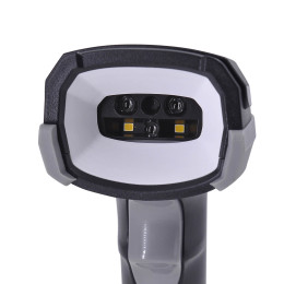 Проводной сканер штрих-кода MERTECH 2425 HR Ai 2Core XLaser USB, эмуляция RS232 Black