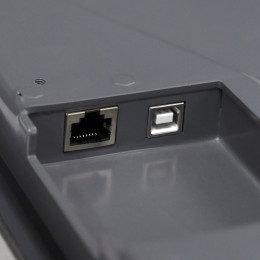 Фасовочные настольные весы M-ER 224 FU-32.5 STEEL LCD USB без АКБ