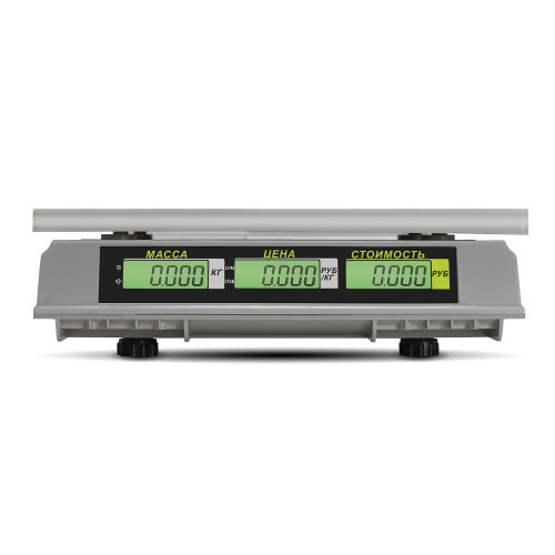 Торговые настольные весы M-ER 326 C-32.5 LCD без АКБ