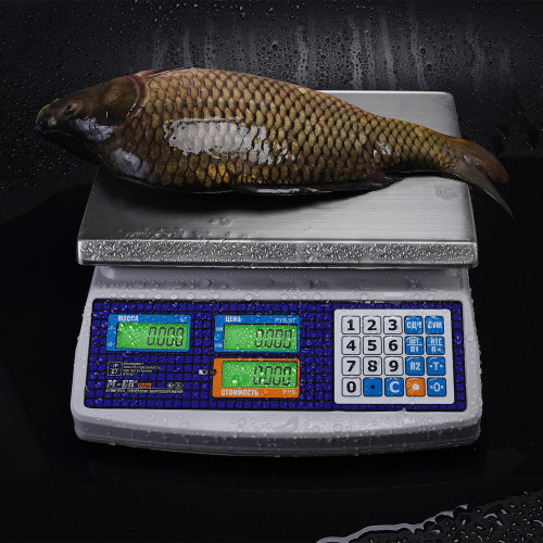 Торговые настольные весы M-ER 329 AC-32.5 IP68 